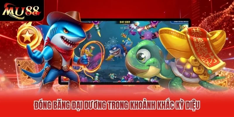 Đóng băng đại dương trong khoảnh khắc kỳ diệu
